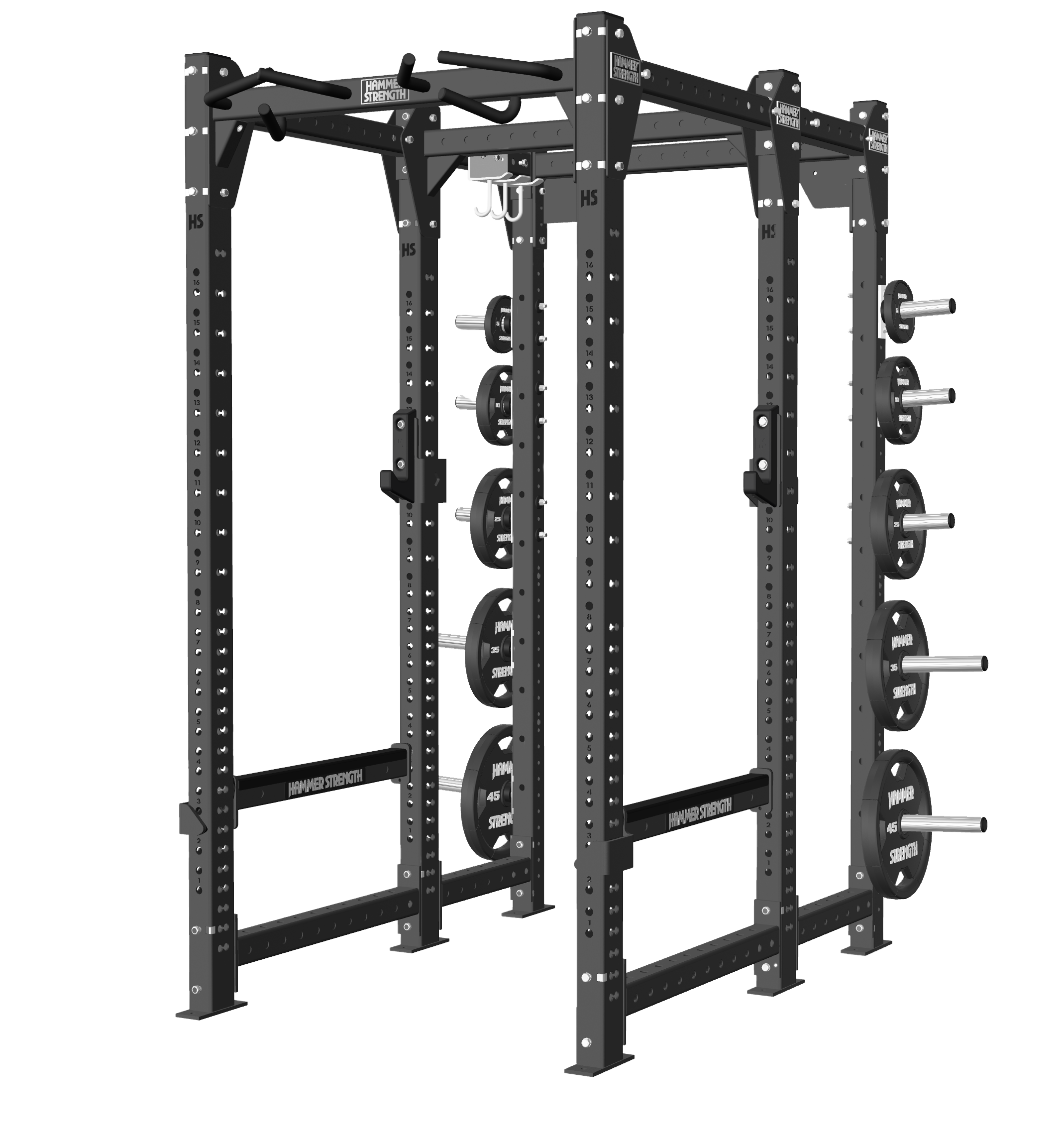 新しい到着 HD Elite iD Power Rack | Hammer Strength ウエイトトレーニング